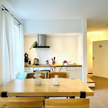Apartmán Parkblick Duo- 6 Personen- Balkon- Waschmaschine- Parkplatz *